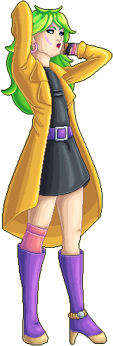 Designing Woman Pizzazz Pixel Doll, Base By Bunnystick