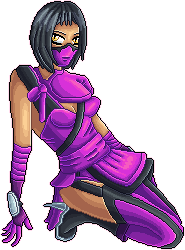 Mileena Pixel Doll, Base By Dolly Famous